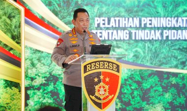 Hadiri-Pelatihan-Penyidik,-Kapolri-Minta-Jajaran-Cegah-Potensi-Kebocoran-Anggaran-Negara