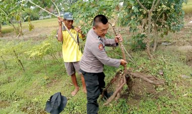 Warga-Kedungsukodani-Peduli-Ketahanan-Pangan-Polresta-Sidoarjo