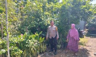 Kapolsek-Tanggulangin-Dorong-Bhabinkamtibmas-Proaktif-Sambangi-Warga,-Dukung-Ketahanan-Pangan