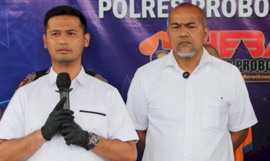 Gercep-Polisi-Berhasil-Ungkap-Curanmor-di-Leces-Probolinggo,-Tersangka-Pasutri-Diamankan