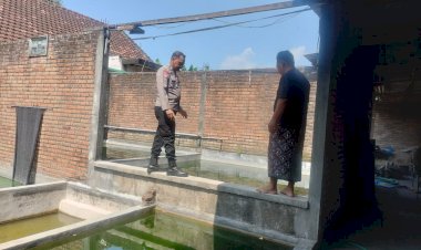 Polsek-Porong-Dukung-Budidaya-Mujaer-Lewat-Program-P2B