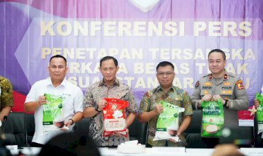 Polri-Tetapkan-Tiga-Tersangka-Kasus-Beras-Tak-Sesuai-Standar-Mutu,-Termasuk-Direktur-Utama-PT-FS