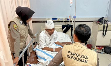 Polisi-Beri-Trauma-Healing-Korban-Runtuhan-Bangunan-Ponpes-Al-Khoziny