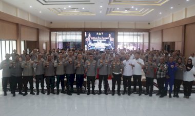 Amankan-Lebaran,-Polresta-Sidoarjo-Gelar-Latpraops-Ketupat-Semeru-2026