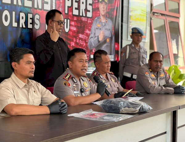 Kapolres Batu Kembalikan Motor Korban Kasus Ganjal Es Krim Fiktif