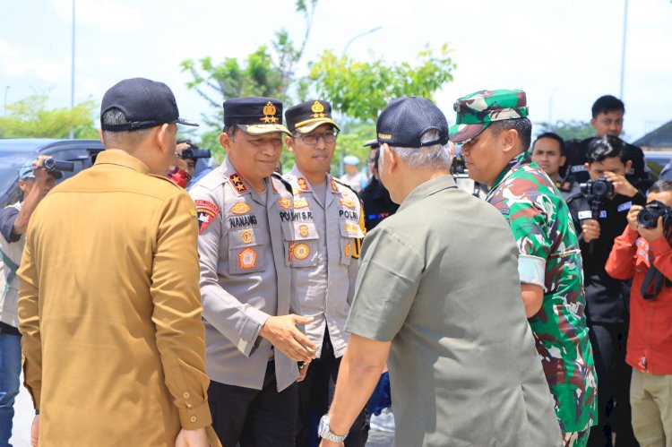 Kapolda Jatim Cek Posyan di Rest Area Tol Ngawi, Pastikan Mudik Aman Keluarga Nyaman