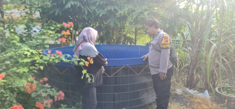 POLRESTA SIDOARJO | Kapolsek Tanggulangin Masifkan Peran Bhabinkamtibmas Ajak Warga Wujudkan Ketahanan Pangan dengan Pemanfaatan Lahan Kosong