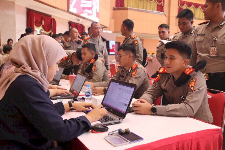 STIK Lemdiklat Polri Gelar Donor Darah Sambut Dies Natalis ke-79