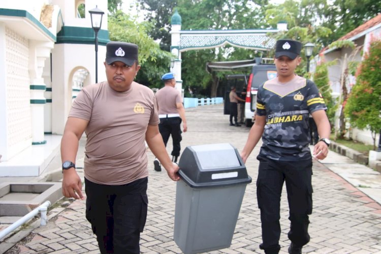 Sambut Hari Bhayangkara ke-79, Polres Sumenep Gelar Bakti Religi
