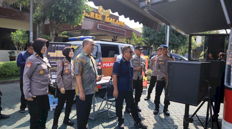 Masuk 5 Besar Nasional, Kompolnas Kunjungi Polres Malang Cek Layanan Publik