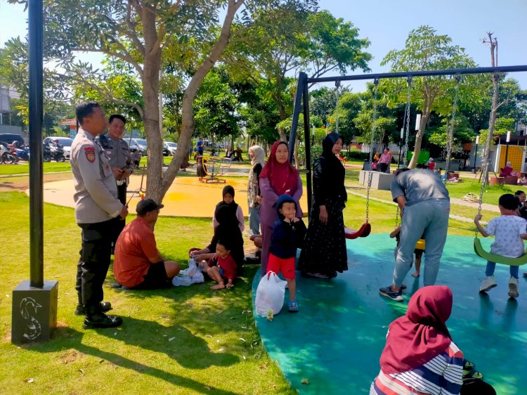 Polisi Sidoarjo Patroli Kamtibmas Akhir Pekan dan Tempat Ibadah