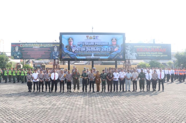 POLRESTA SIDOARJO GELAR OPERASI PATUH SEMERU 2025, WUJUDKAN BUDAYA TERTIB BERLALU LINTAS
