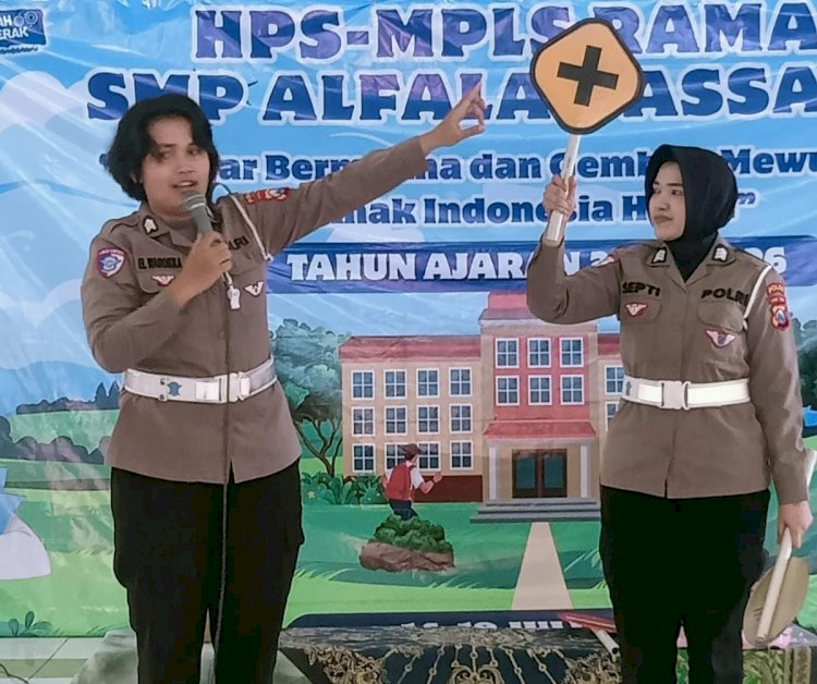 Operasi Patuh Semeru 2025 Ditlantas Polda Jatim Edukasi Pelajar Tertib Lalu Lintas