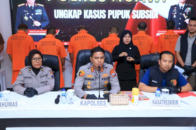 Polres Ngawi Berhasil Ungkap Upaya Penjualan Ilegal 17,8 Ton Pupuk Bersubsidi