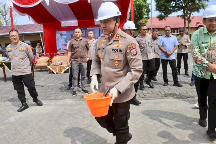 Tingkatkan Layanan Publik Polres Probolinggo Bangun Gedung Satreskrim