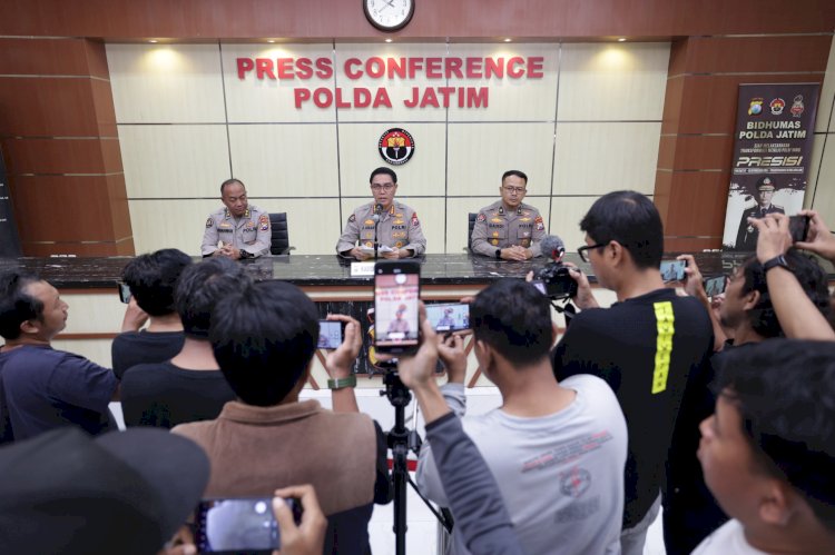 Polda Jatim Tindak Tegas Aksi Anarkis Kerugian Capai Rp124 Miliar, 580 Orang Diamankan