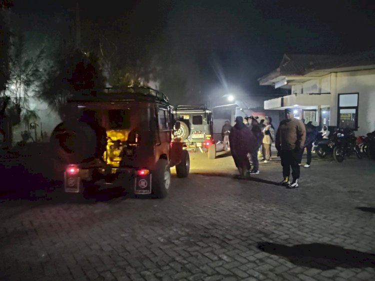 Polres Probolinggo Siagakan Personel Pengamanan di Gunung Bromo pada Libur Panjang Maulid Nabi