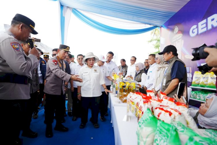 Gerakan Pangan Murah Polri Salurkan 1.386 Ton Beras SPHP di Tengah Panen Raya Kuartal III