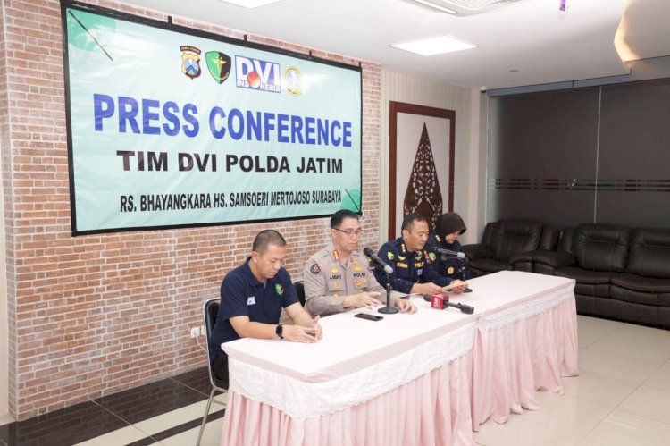 Tim DVI Polda Jatim Telah Berhasil Identifikasi 50 Jenazah Santri Al-Khoziny Sidoarjo