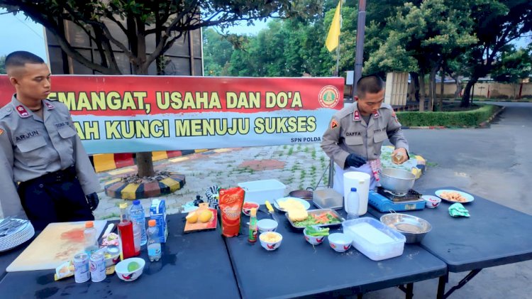 Siswa Bakomsus Tata Boga SPN Polda Jatim Unjuk Keahlian Kuliner, Ka SPN: 'Ini Bagian Dukungan Ketahanan Pangan