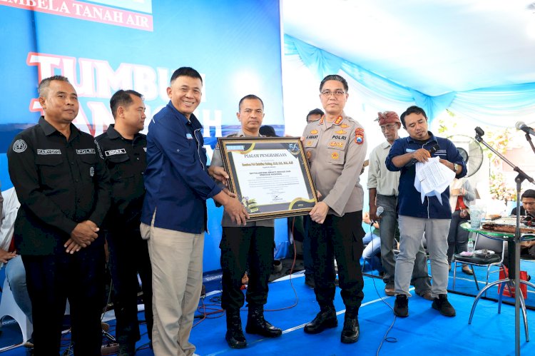 HUT Ke-56, Memorandum Berikan Penghargaan untuk Kapolresta Sidoarjo