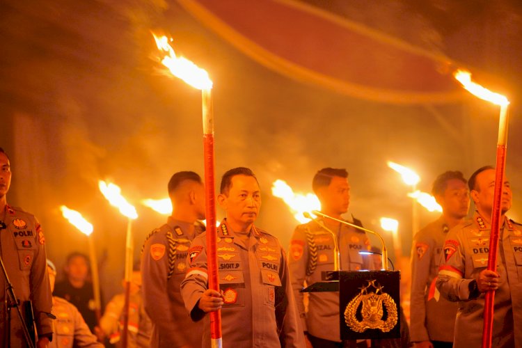 Kapolri Pimpin Renungan Nilai-Nilai Ksatria Bhayangkara, Komitmen Moral dalam Transformasi Polri
