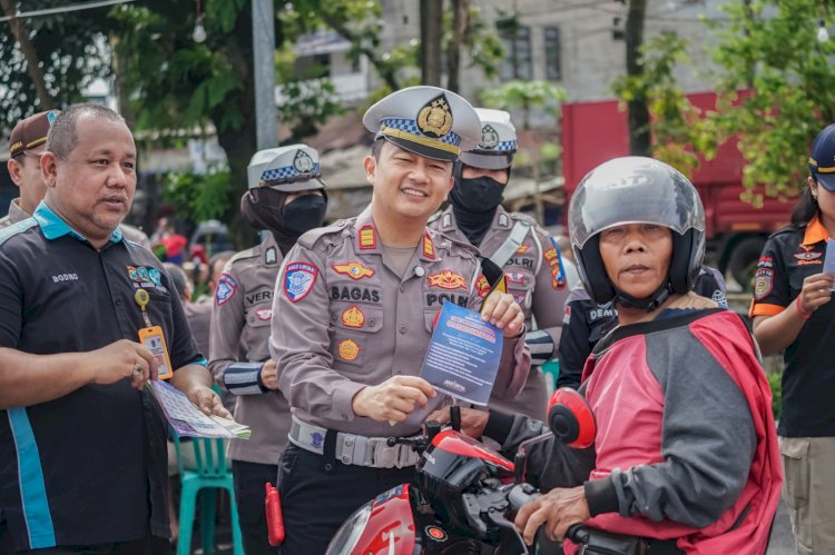 Polres Jember Gencarkan Edukasi Tertib Lalin di Operasi Zebra Semeru 2025