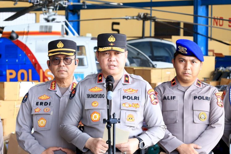 Ratusan Personel Brimob, Samapta, Medis, dan K9 Dikerahkan Polri Perkuat Penanganan Bencana