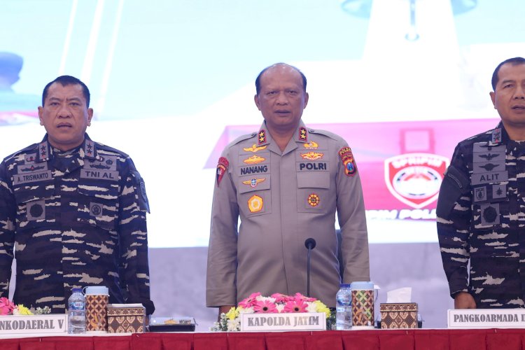 Polda Jatim Gelar Rakor Lintas Sektoral Jelang Libur Nataru
