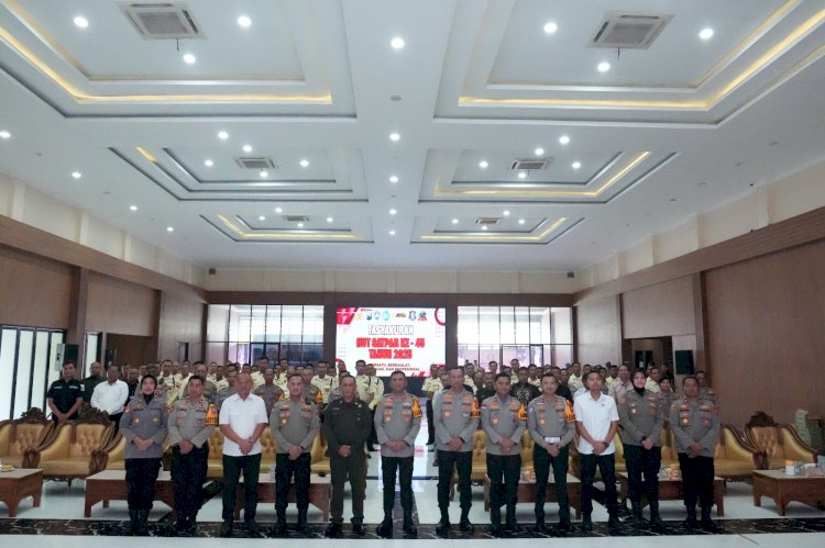 Kapolresta Sidoarjo Hadiri Tasyakuran HUT Satpam Ke-45