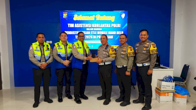 Korlantas Polri Perkuat Sistem ETLE di Pekanbaru Perangkat Statis Optimal dan Mobile Handheld Diperluas