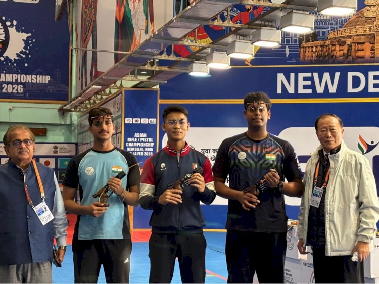 Prestasi Gemilang Anggota Polri: Briptu Muhamad Fawwaz Aditia Farrel Raih Medali Emas dan Pecahkan Rekor Dunia di Ajang Asian Rifle/Pistol Chqmpion 2026 India