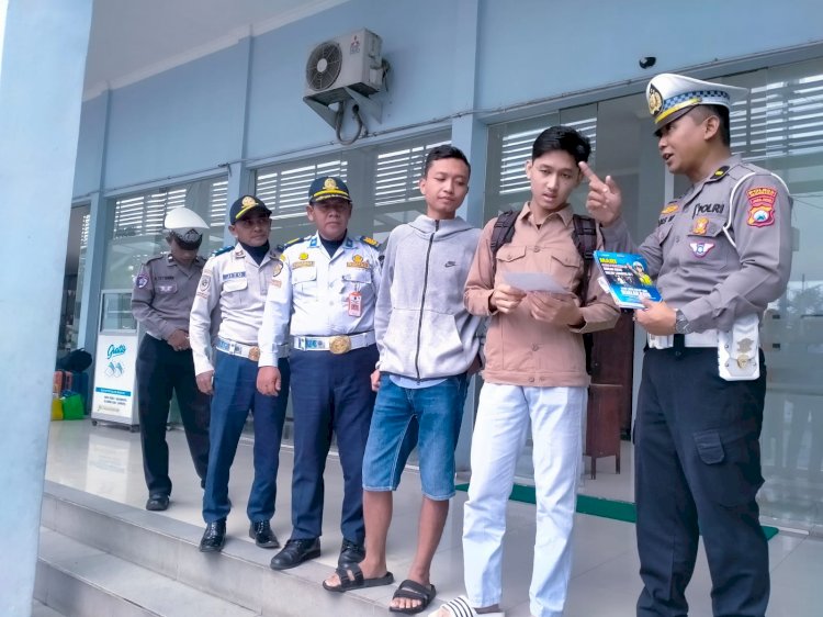 Polres Magetan Masifkan Edukasi Penggunaan Jalan Raya