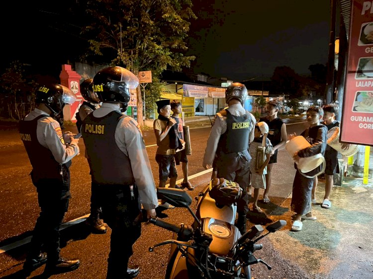 Polres Bondowoso Gelar Patroli Sahur Jaga Kekhusyukan Ramadan