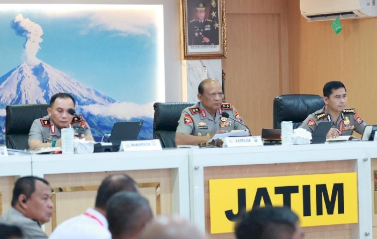 Kapolda Jatim Tekankan Deteksi Dini dan Kesiapsiagaan Hadapi Dinamika Global