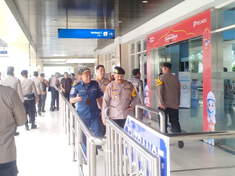 Jelang Mudik Lebaran, Polda Jatim Cek Kesiapan Pos Terpadu di Pelabuhan Tanjung Perak