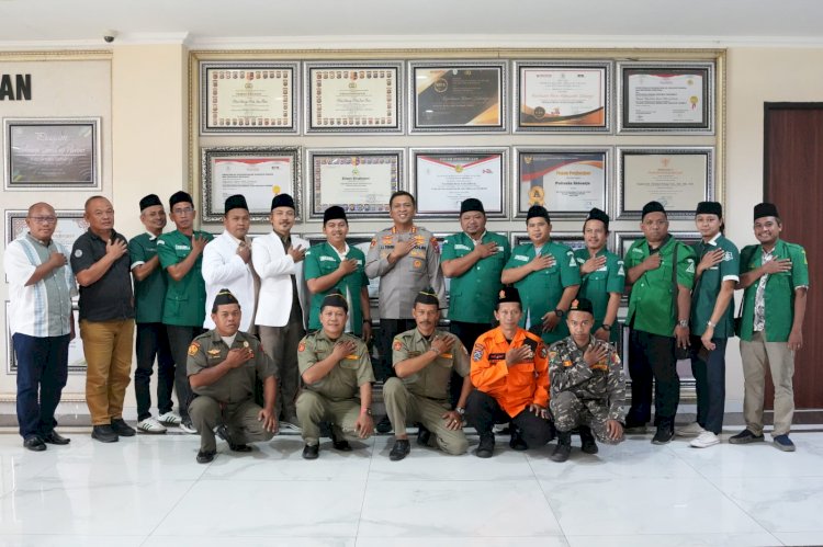 Polresta Sidoarjo Terima Silaturahmi GP Ansor, Perkuat Sinergi Jaga Kamtibmas