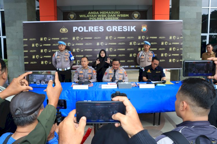 Polres Gresik Ungkap Jaringan Narkoba Lintas Kota, 4 Tersangka Diamankan