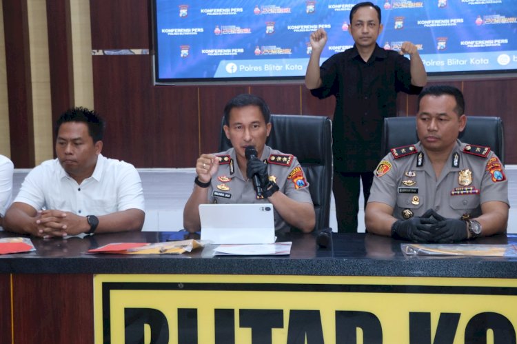 Polres Blitar Kota Ungkap Jaringan Curanmor Lintas Daerah, Amankan Dua Tersangka